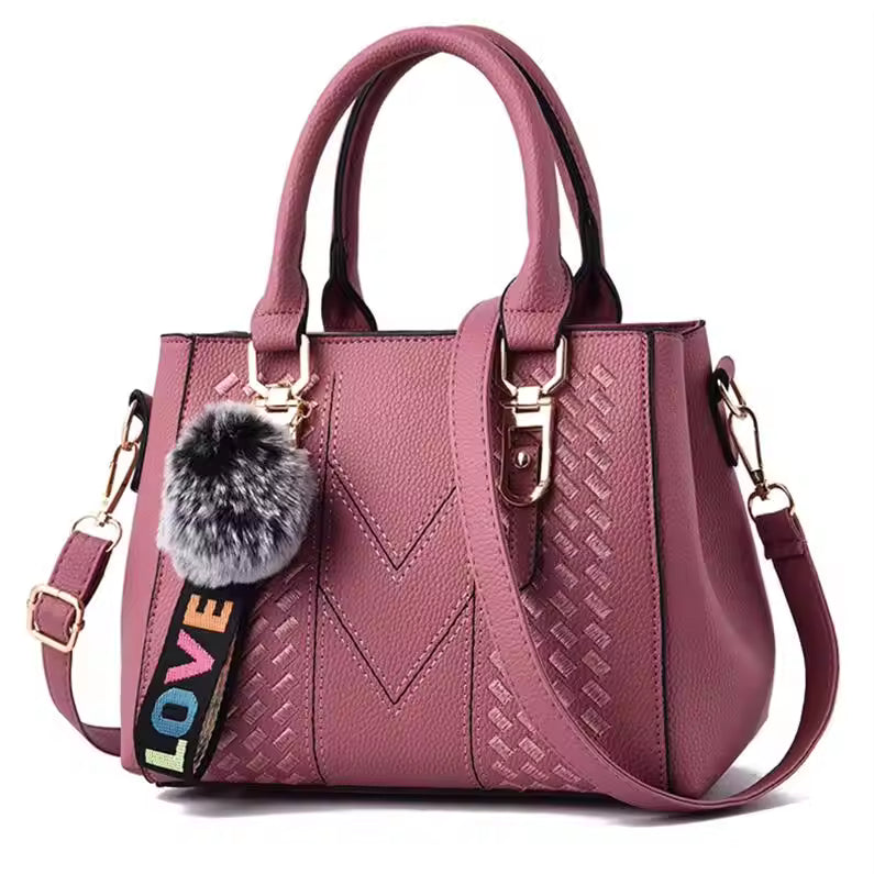 K Embroidery Messenger Bags Women Leather Handbags Bags for Women