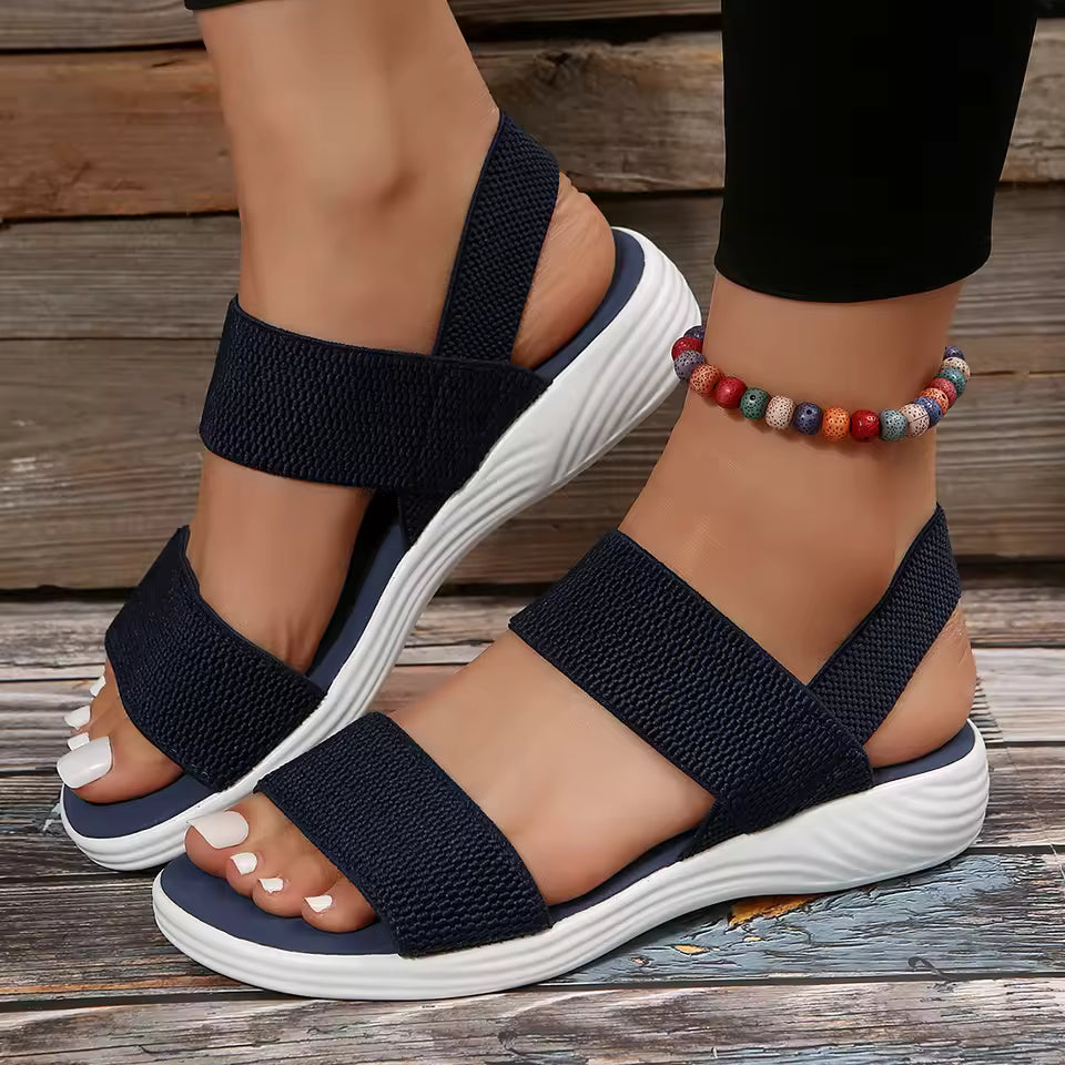 Lightweight and Easy To Walk. Women's Plus Size Comfortable Summer Sandals